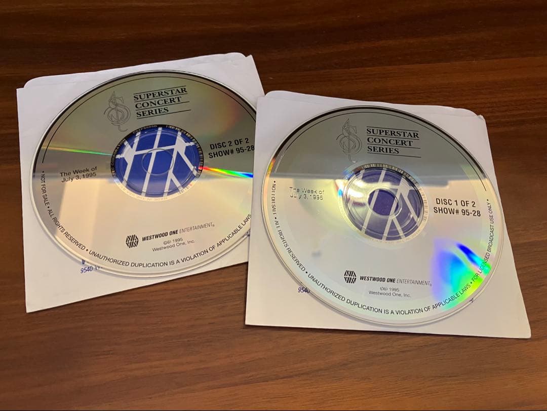 Paul McCartney westwood one ‘95 ライブ音源2CD