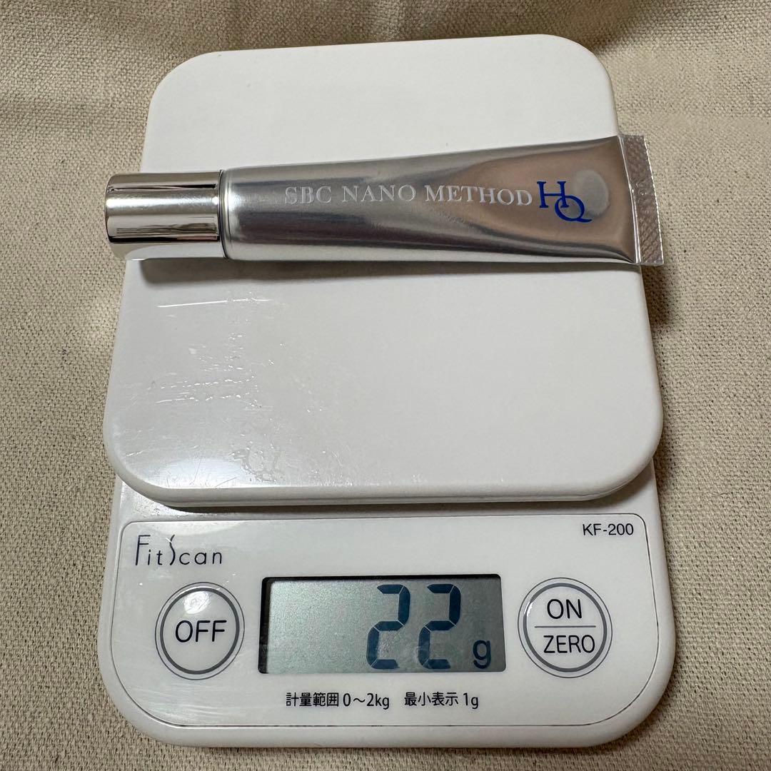 フェイスクリーム SBC NANO METHOD 15g