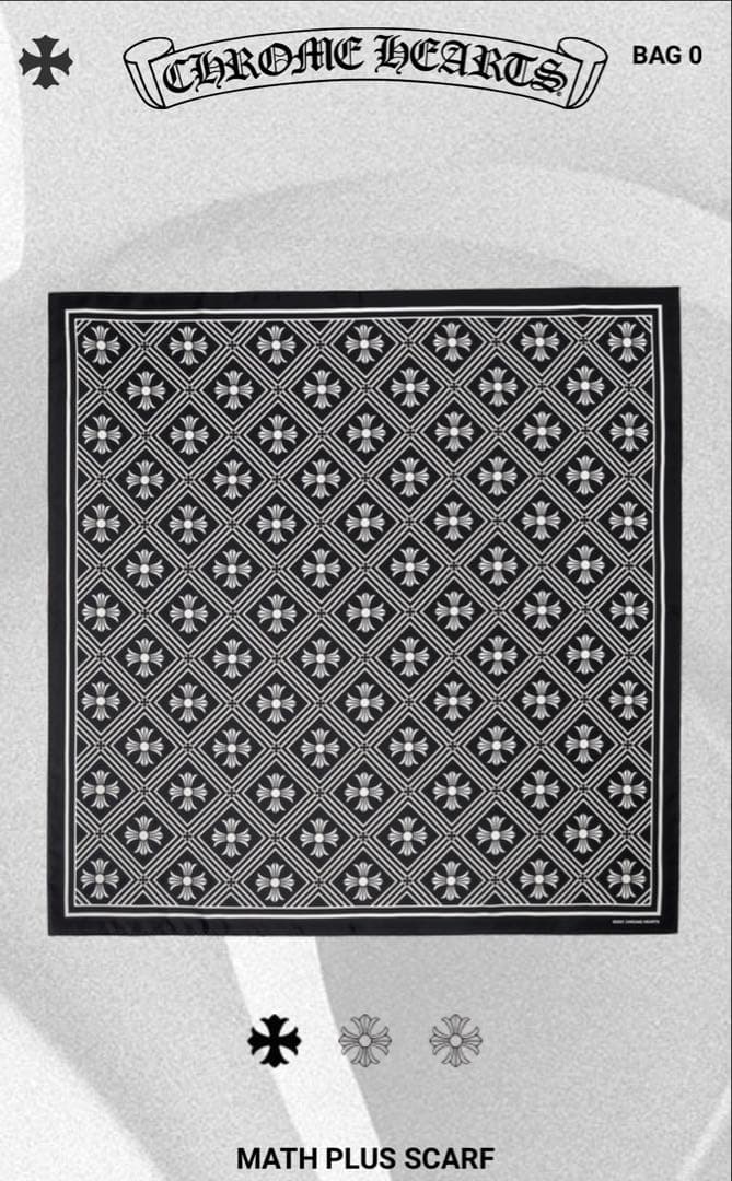 ☺*︎様 クロムハーツ Chrome Hearts シルクスカーフ
