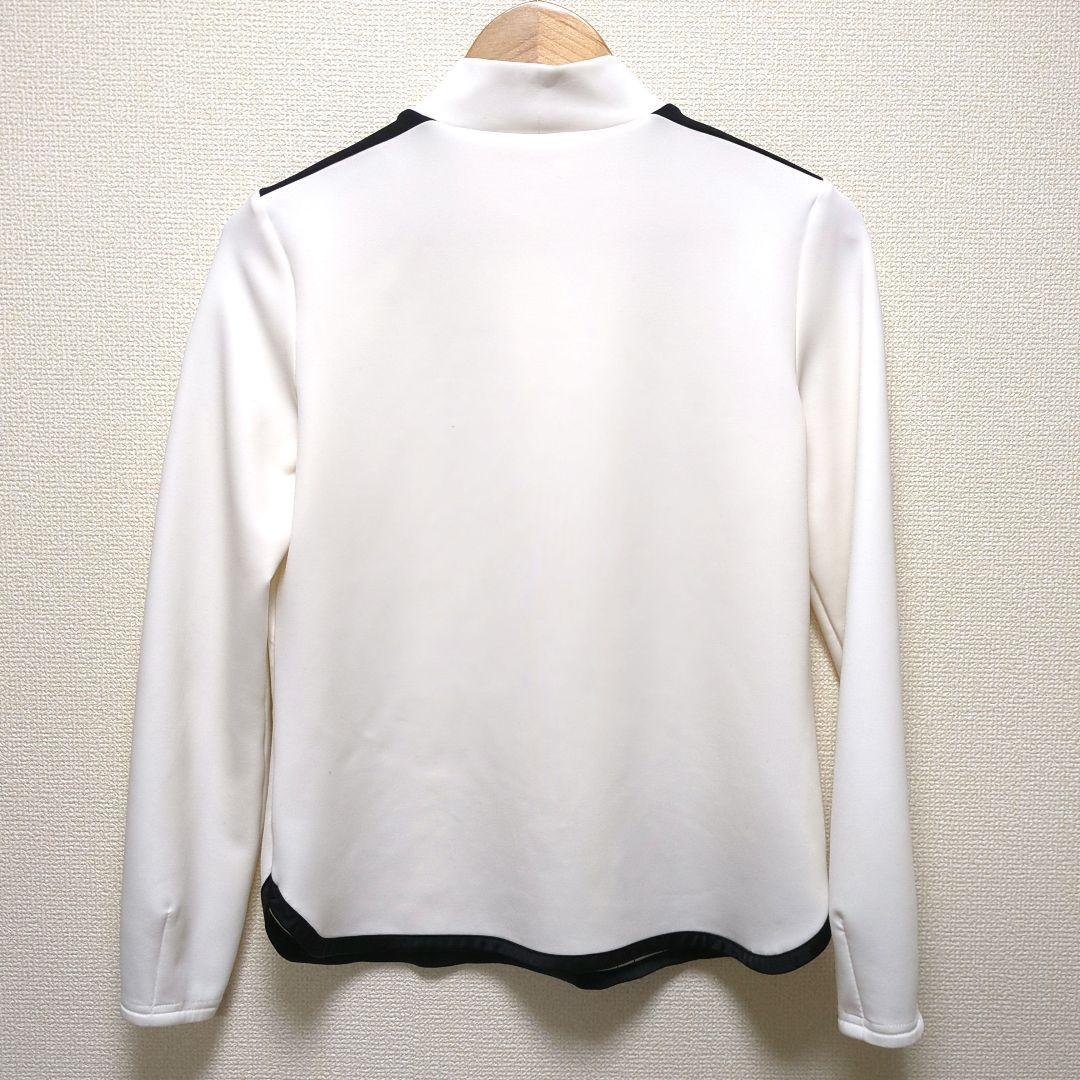 LANVINSPORT ランバンスポール モックネックシャツ 白 黒 M