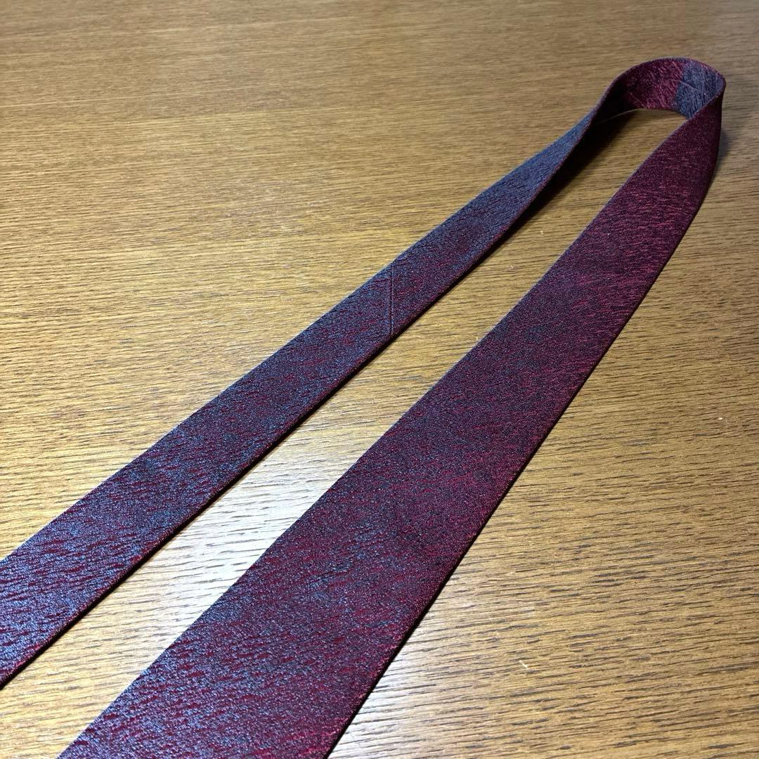 【未使用品】Dominique France ドミニクフランス 赤ネクタイ
