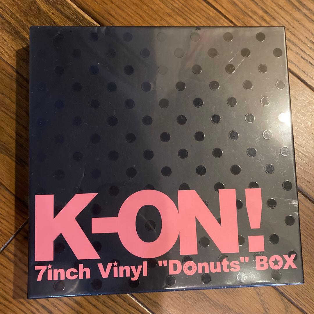 けいおん！ K-ON! 7inch Vinyl \"Donuts\" BOXレコード