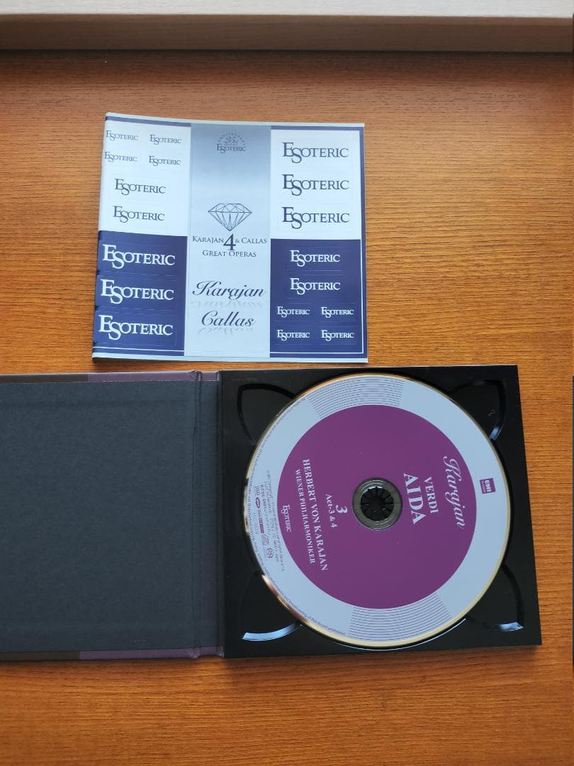 ESOTERIC/SACD エソテリック カラヤン&カラス グレイト4オペラズ