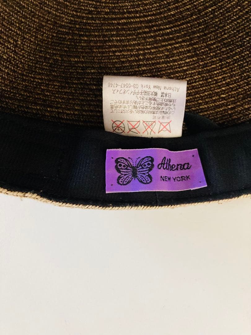 Athena New York アシーナニューヨーク　リボンキャップ