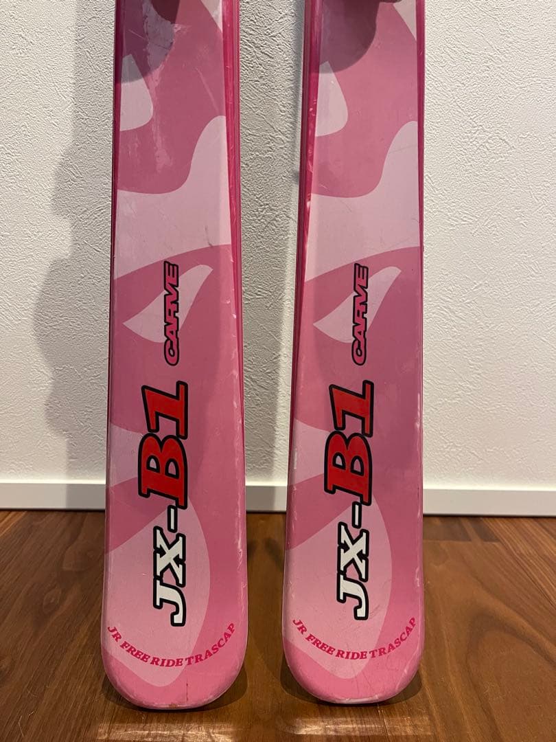 BxB 子供用スキー板 148㎝ ブーツ25㎝ ストック　セット ジュニア