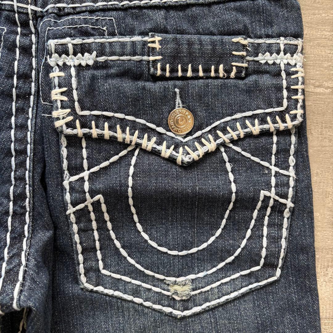 ⭐️SS級⭐️ TRUE RELIGION billy big t 白ステッチ　30