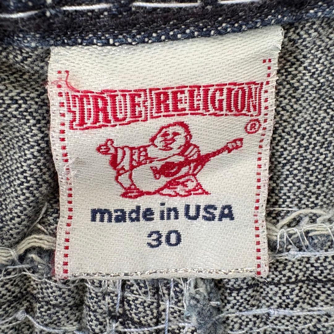 ⭐️SS級⭐️ TRUE RELIGION billy big t 白ステッチ　30