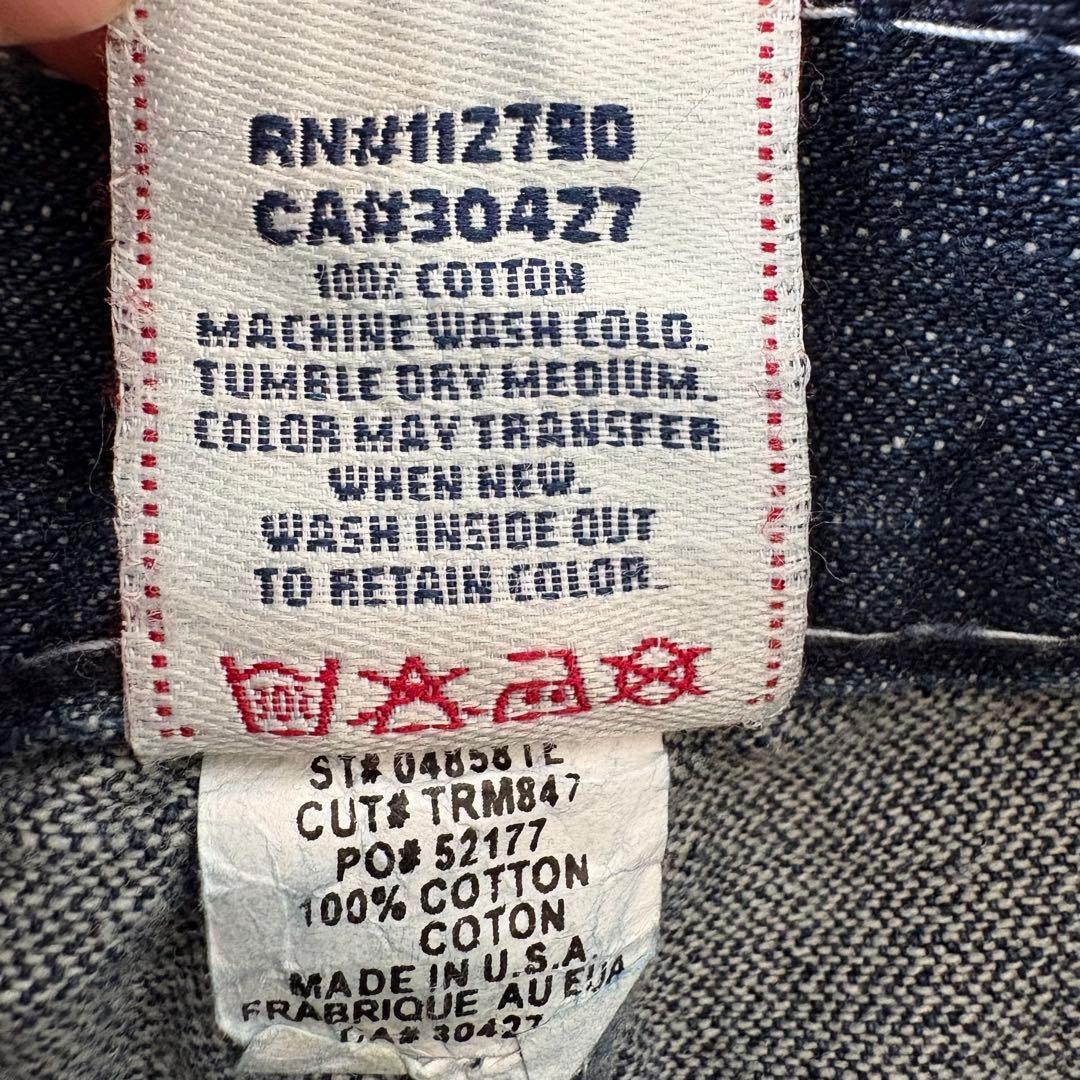 ⭐️SS級⭐️ TRUE RELIGION billy big t 白ステッチ　30
