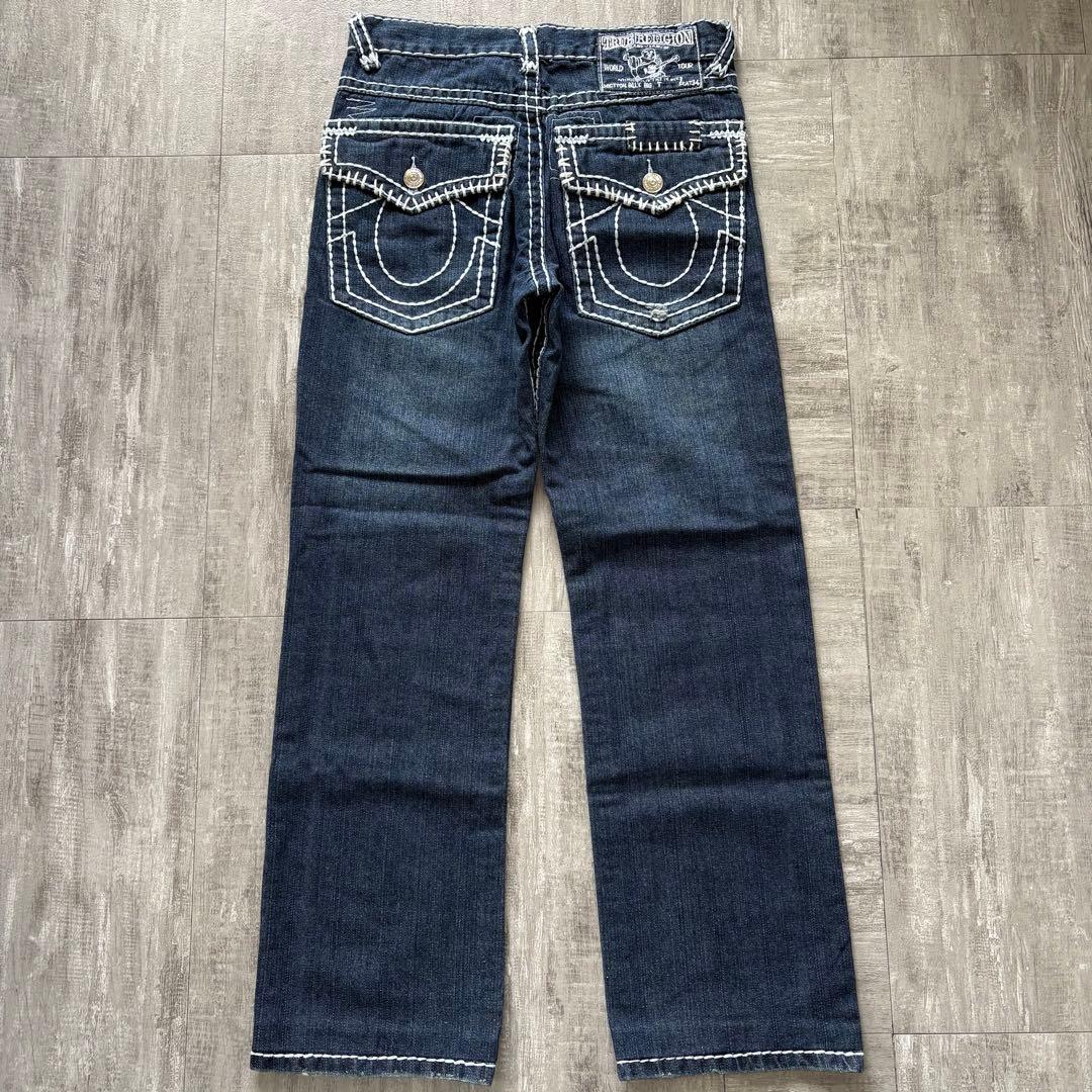 ⭐️SS級⭐️ TRUE RELIGION billy big t 白ステッチ　30