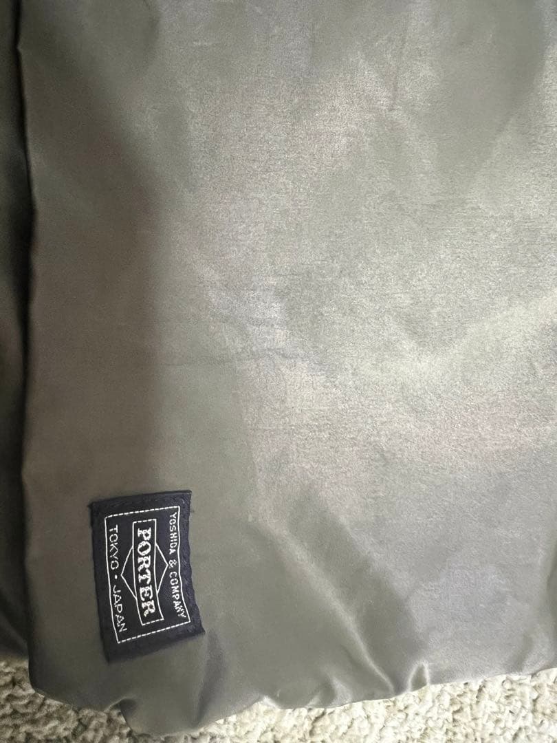 PORTER FRAME 2WAY HELMETBAG カーキ