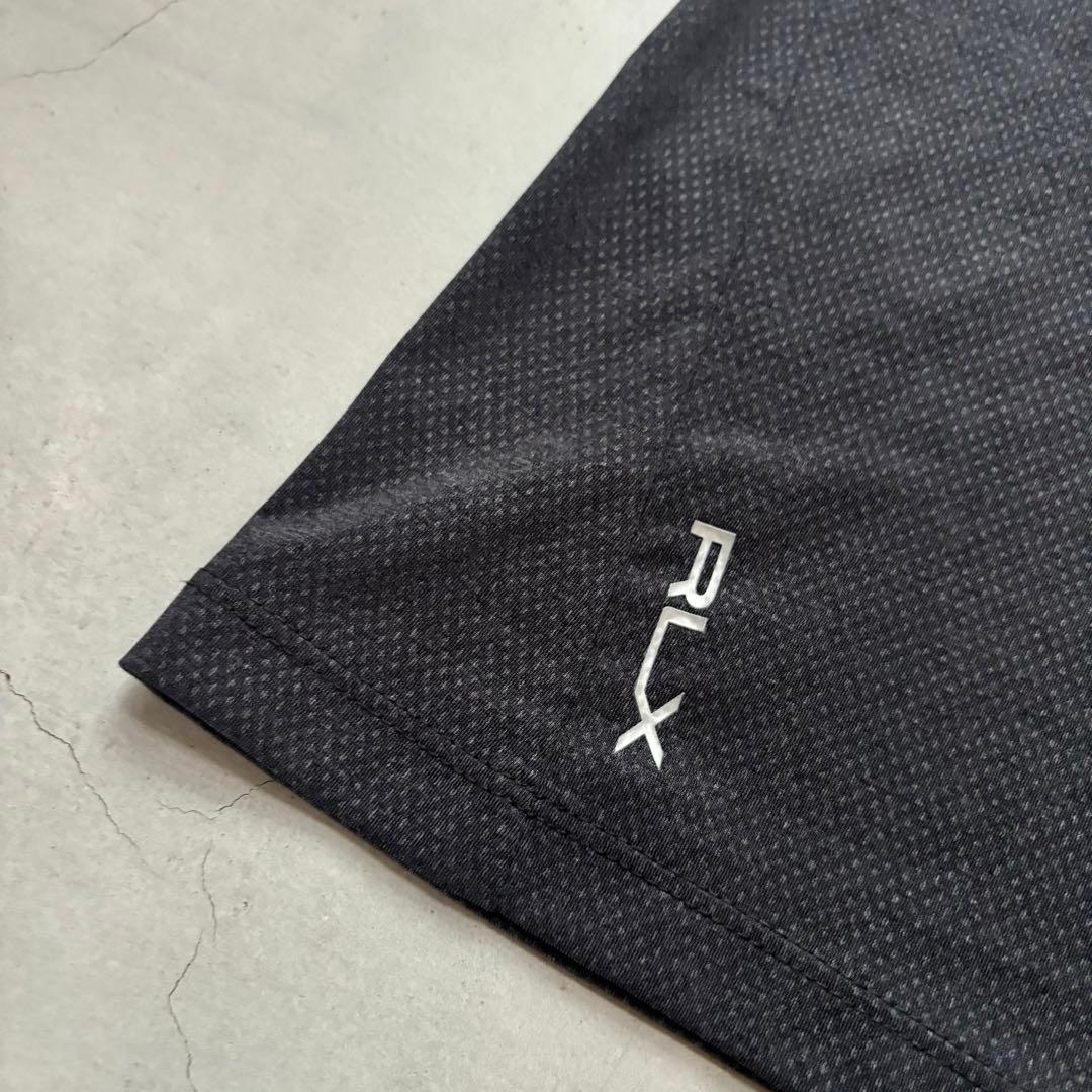 【極美品】RLX ラルフローレン 半袖ポロシャツ グレー XS 小さいサイズ