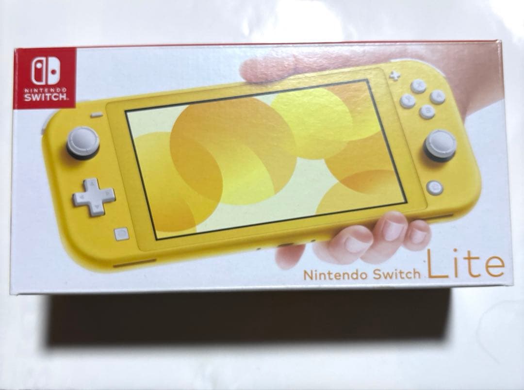 Nintendo Switch Lite イエロー 本体 箱あり 充電器