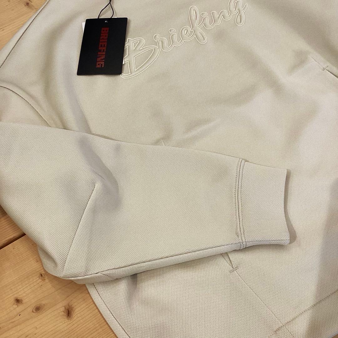 BRIEFING 新品　STITCHED 3D LOGO CREWNECK S