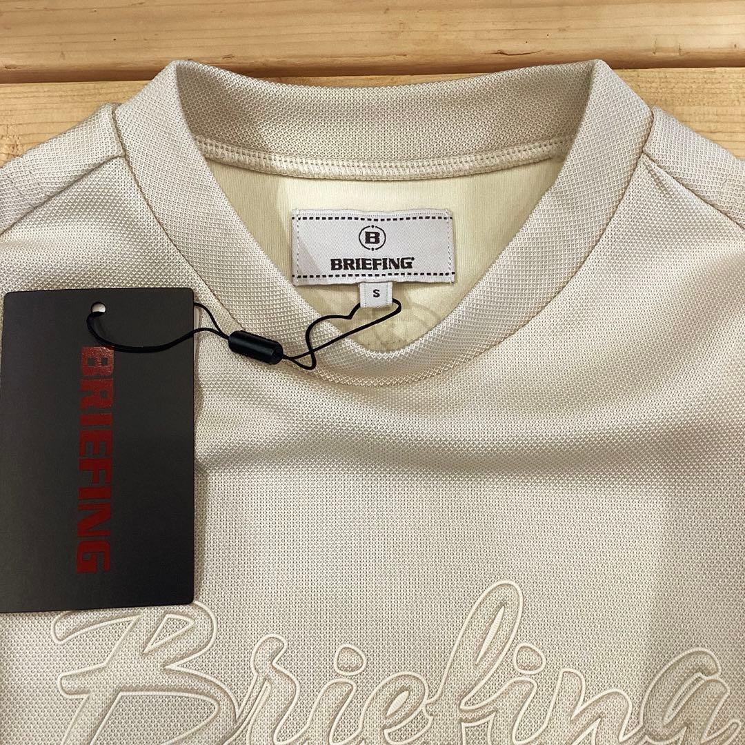 BRIEFING 新品　STITCHED 3D LOGO CREWNECK S