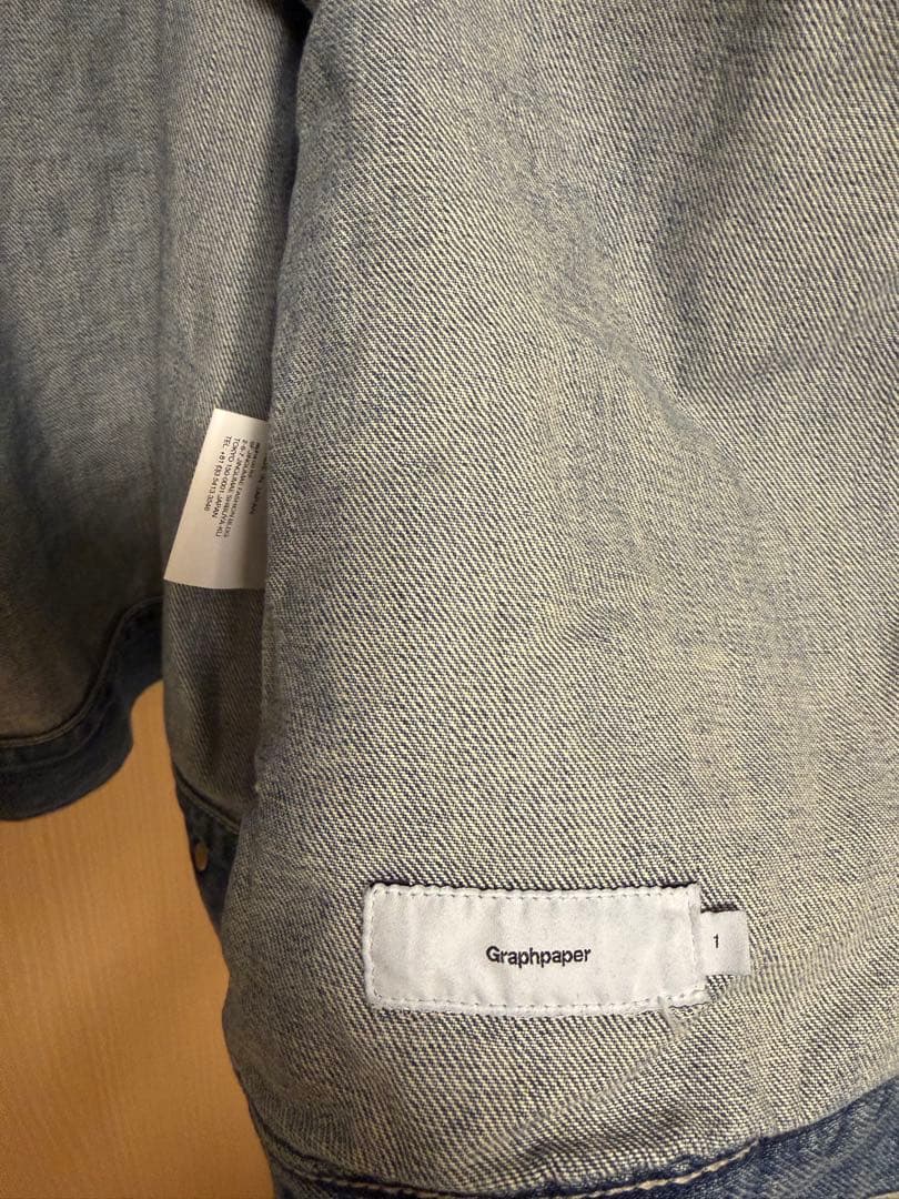 ジャケット・アウター Graphpaper SelvageDenim Trucker Jacket 1
