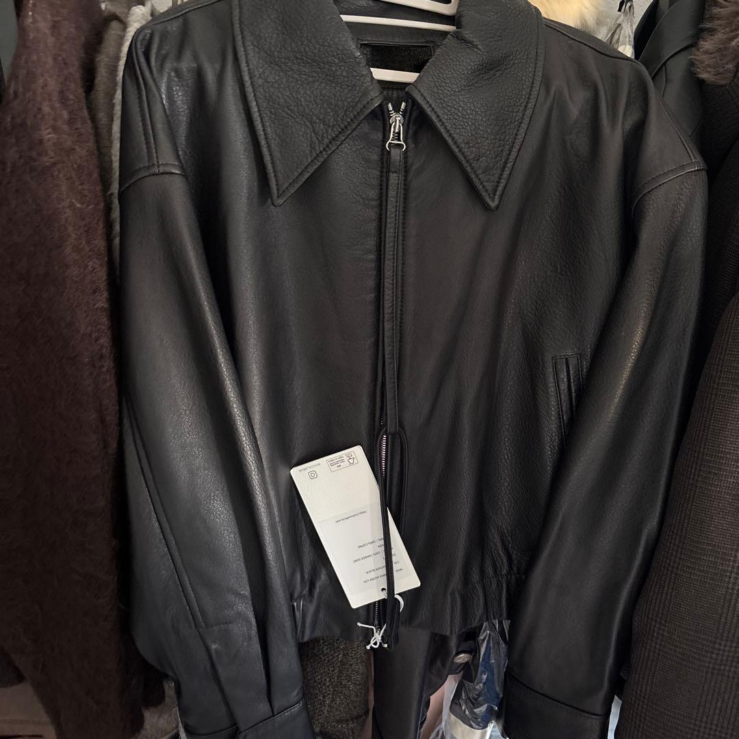 サイズ1 NULLUS 25AW KNOT G.O.A.T レザージャケット