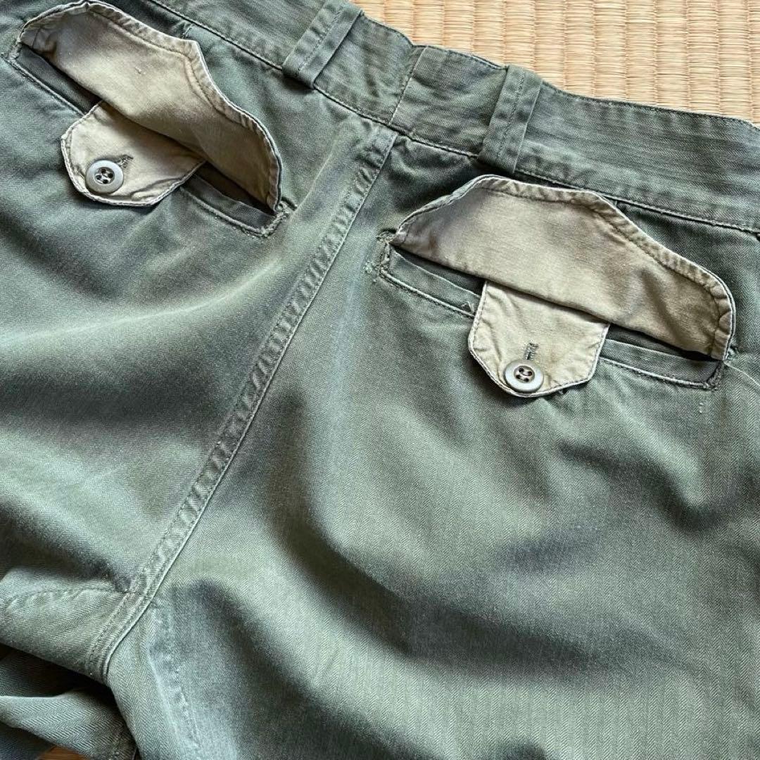 実物 フランス軍 M47 後期 21黄金サイズ（W76 L70）BEAMS購入