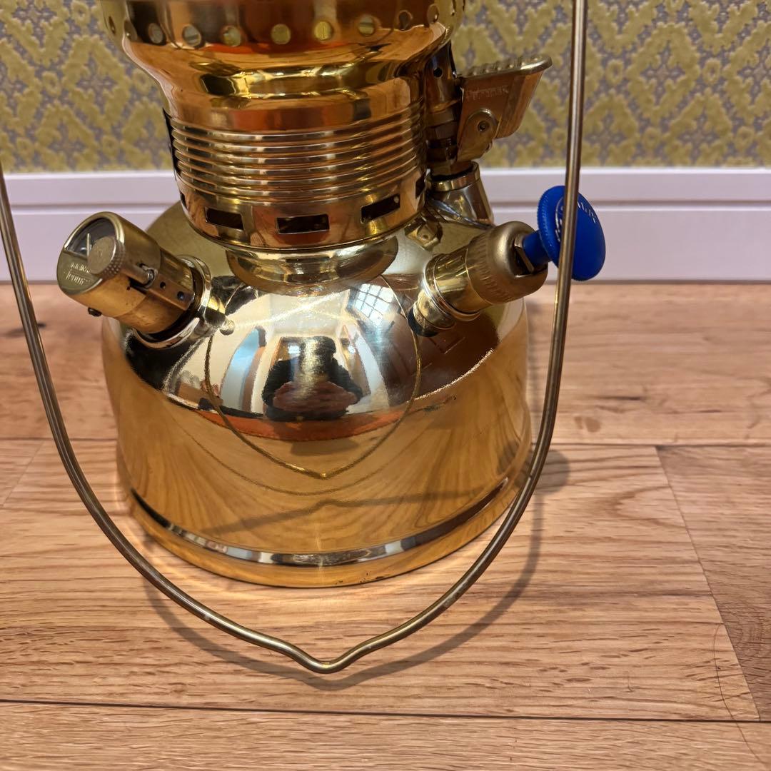 動作品 Petromax HK500 白灯油ランタン ドイツ製 真鍮 ブラス