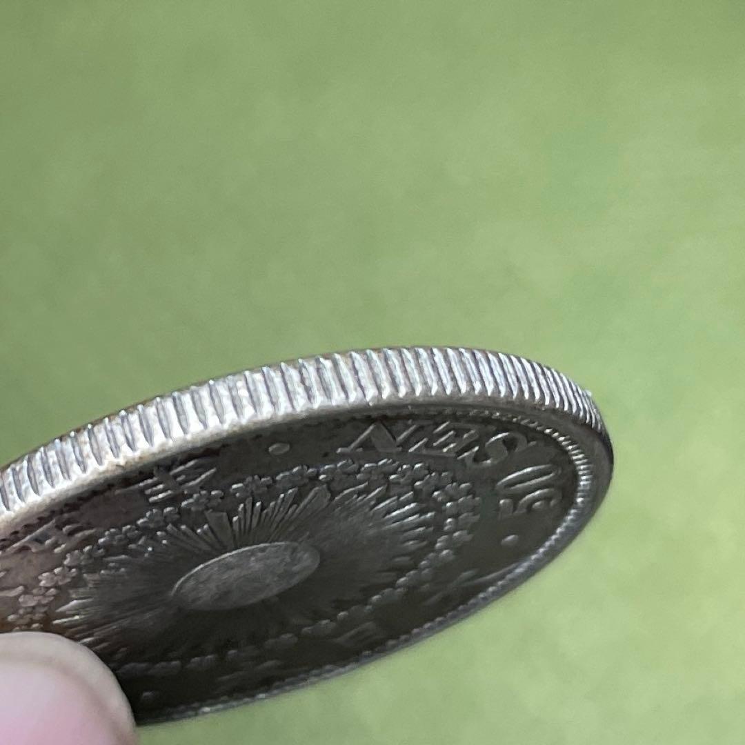 旭日50銭銀貨　近代銭　銀貨　シルバー　明治四十五年