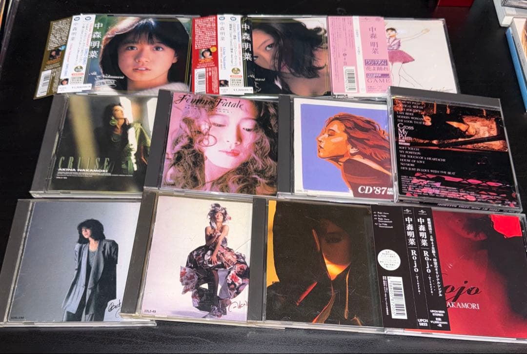 中森明菜CDアルバム/シングル11枚セット BEST/不思議/花よ踊れ/Rojo