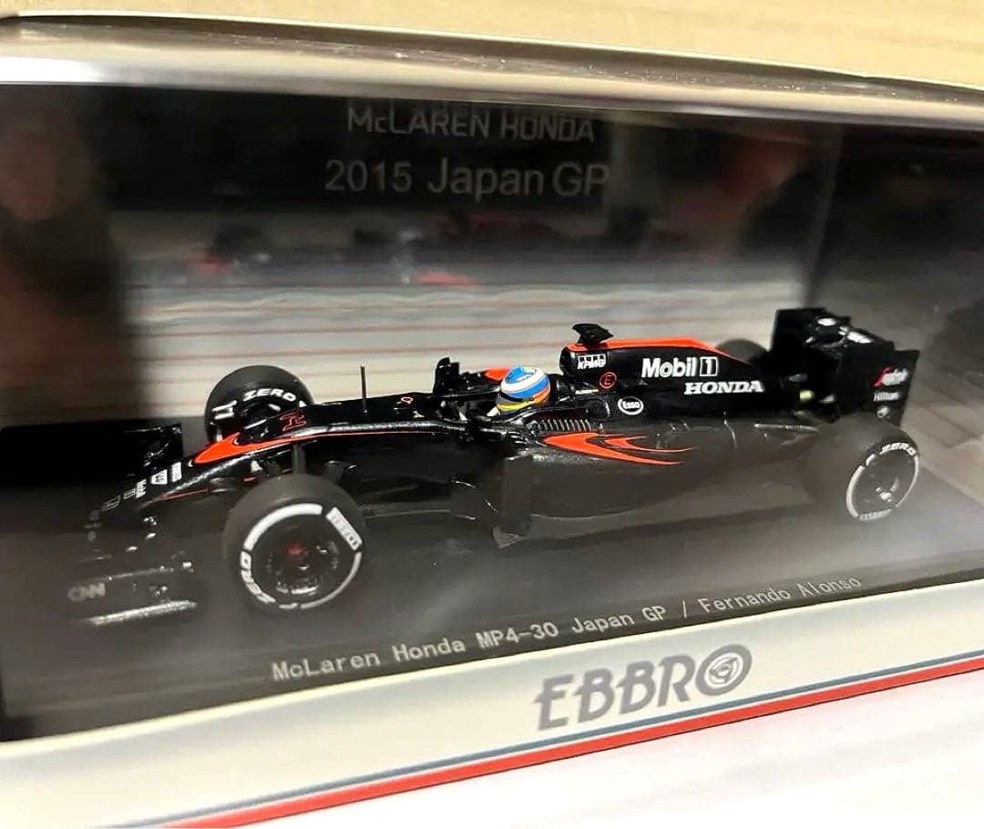 エブロ 1/43 マクラーレン ホンダ 2015 F1 ＃14 F.アロンソ