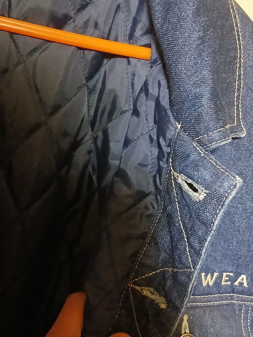 ROCA WEAR デニムジャケット Lサイズ/US/LSize古着裏地あり