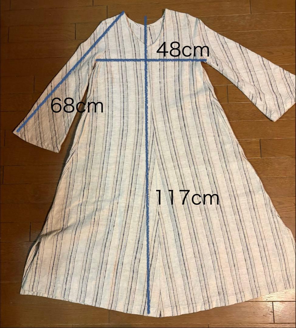 うさとの服 usaato ロングワンピース 一度着用のみ 美品 スリット21cm
