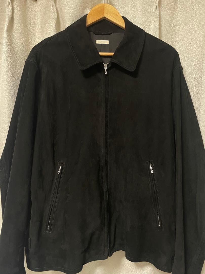 【LIDNM 】SUPER SOFT SHEEP SUEDE ZIP Mサイズ