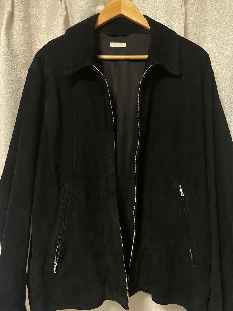 【LIDNM 】SUPER SOFT SHEEP SUEDE ZIP Mサイズ
