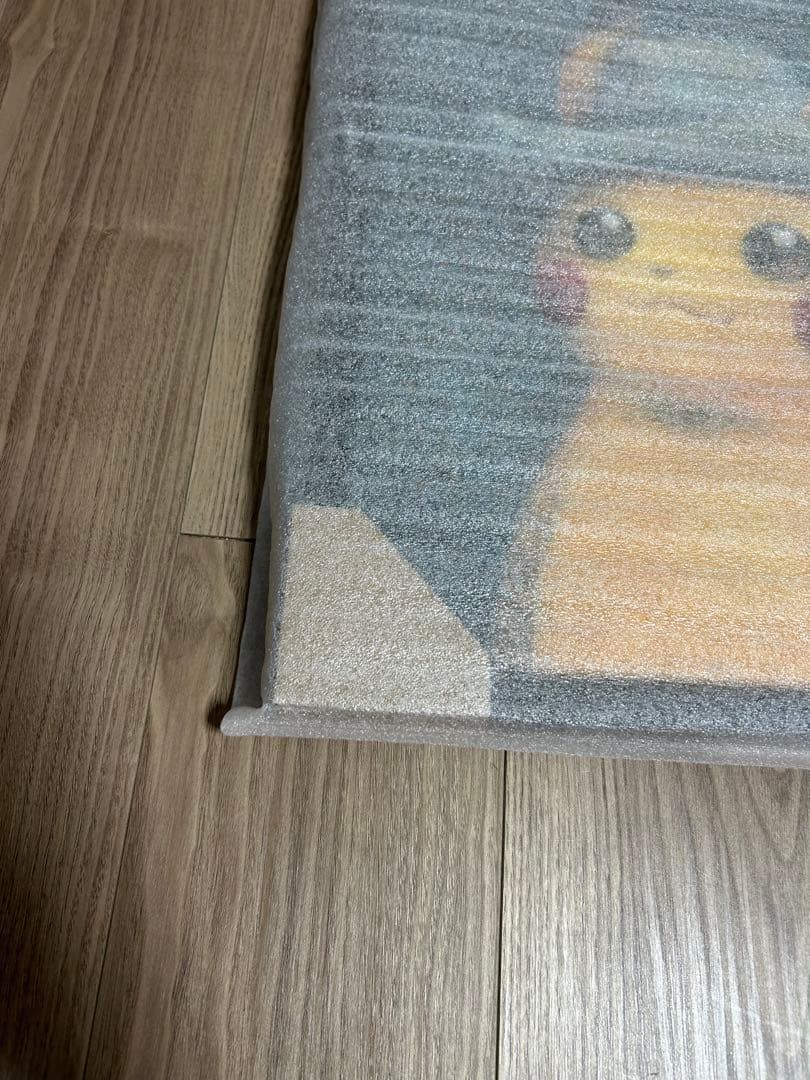 希少⭐️ゴッホピカチュウキャンバスアート木枠黒