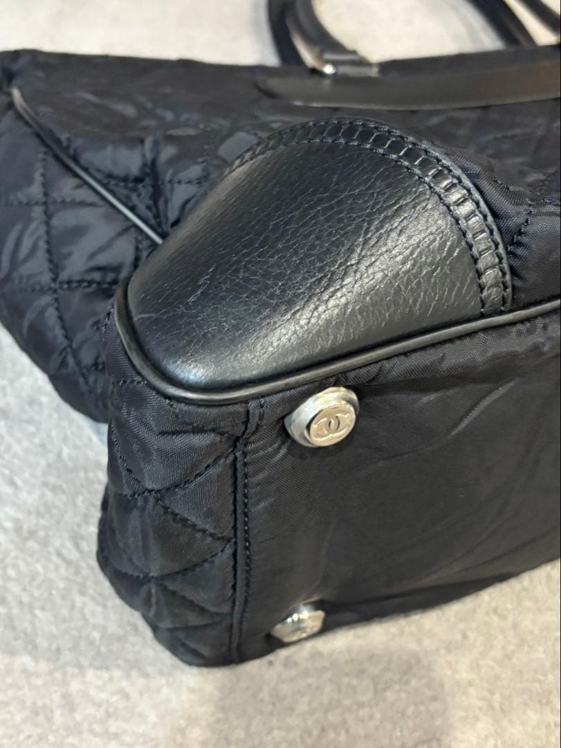 CHANEL パリニューヨーク　ボストンバッグ★レア物★シャネル