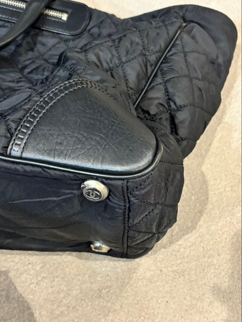 CHANEL パリニューヨーク　ボストンバッグ★レア物★シャネル