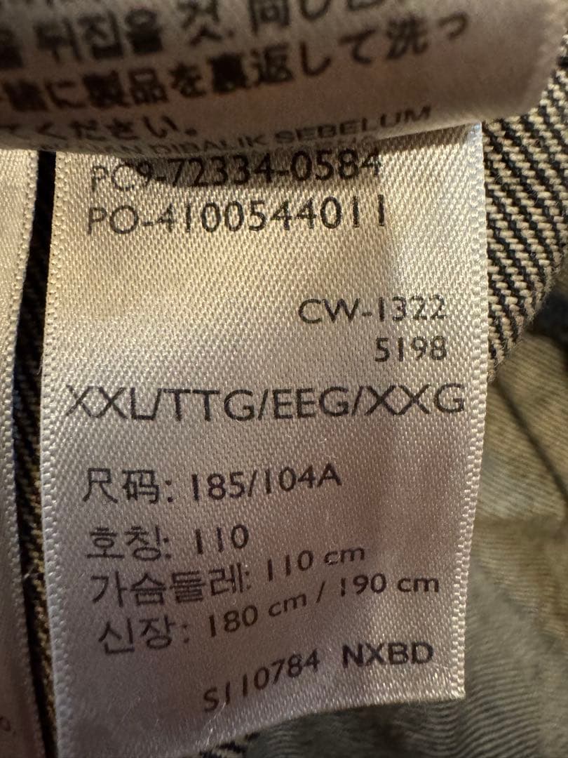Levi's 72334 XXL 黒 デニムジャケット 3rd