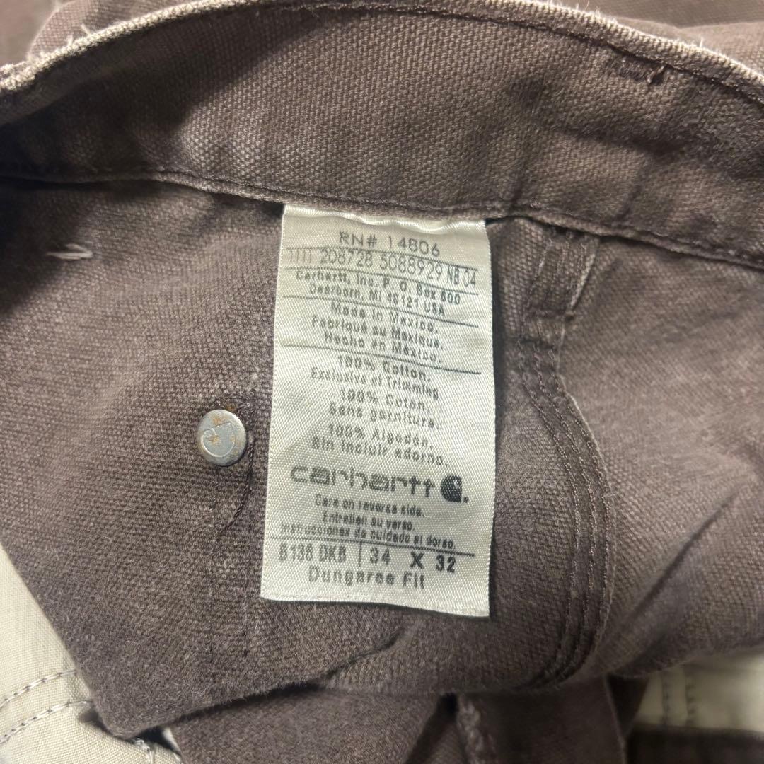 carhartt ダブルニーペインターパンツ ブラウン