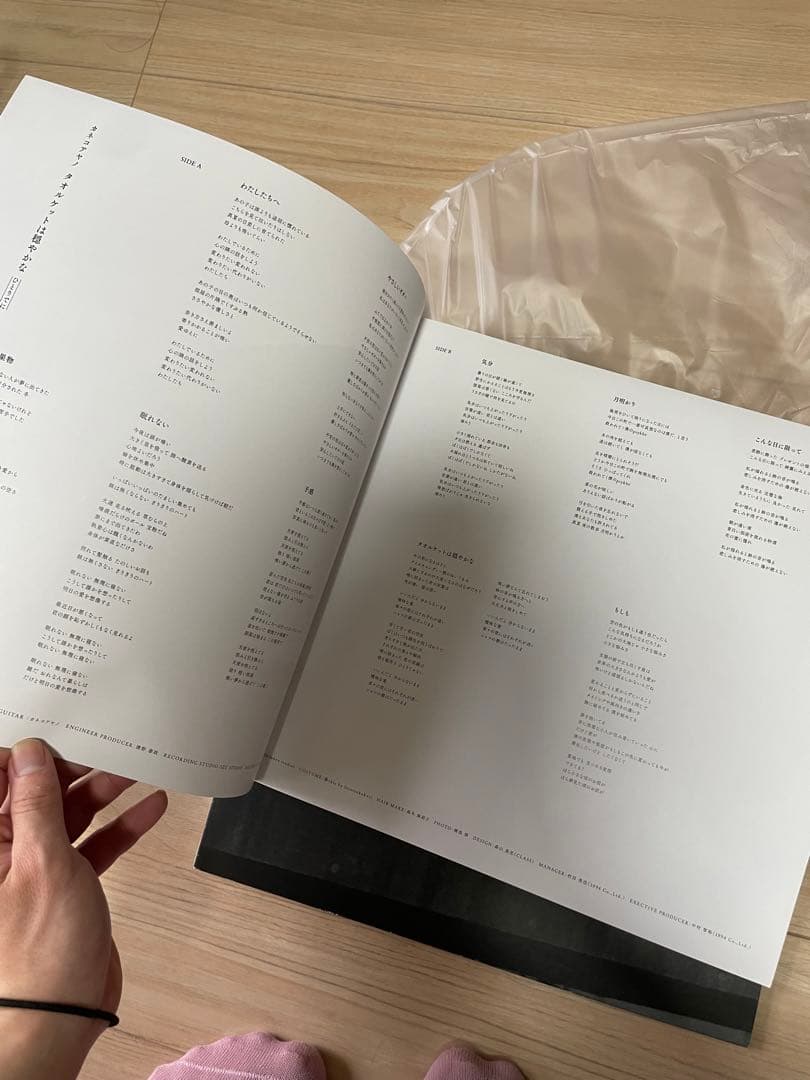 カネコアヤノ LP タオルケットは穏やかに ひとりでに