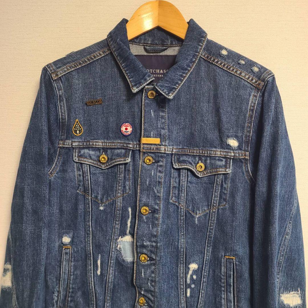 スコッチアンドソーダ SCOTCH＆SODA デニムジャケット Gジャン M