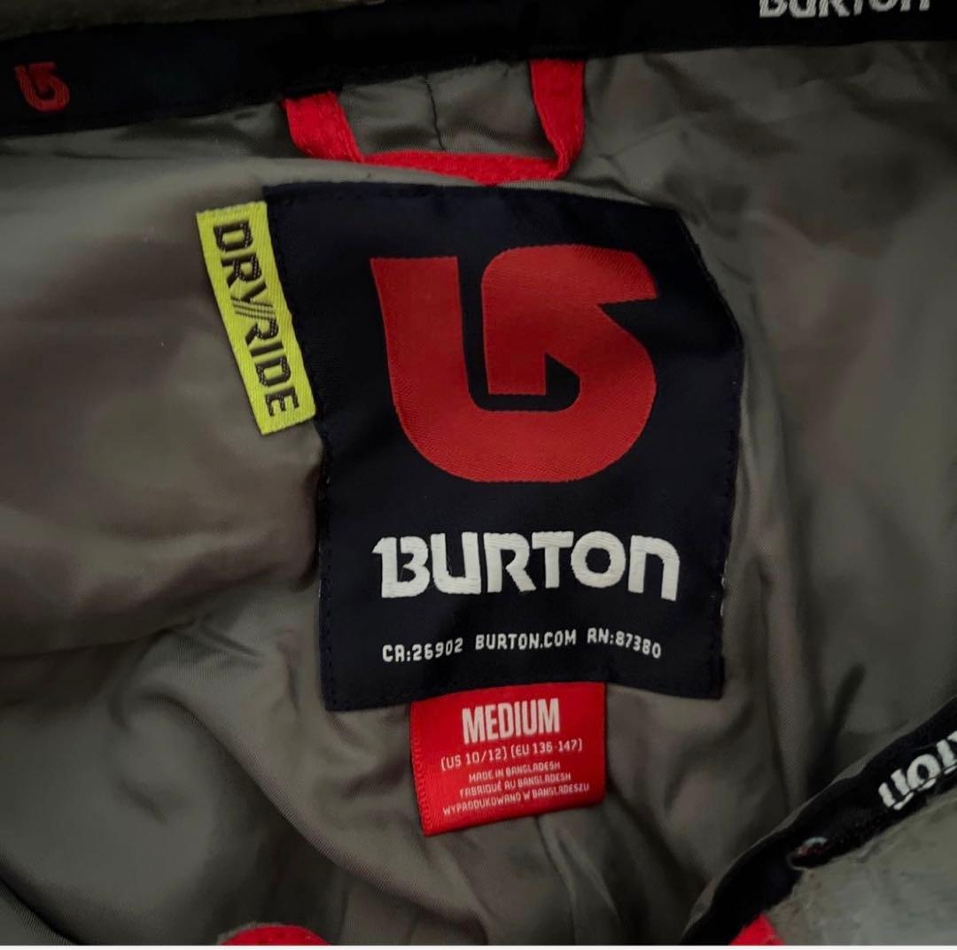 BURTON￼ウエア上下+パッド kidsM
