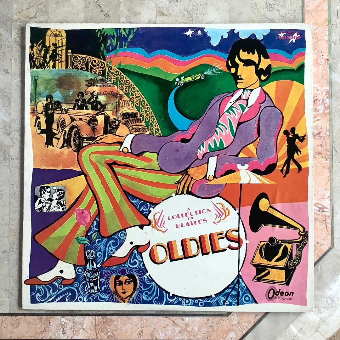 レア!レコード美品! オデオン赤盤 ビートルズ1967年発売 初版オールディーズ