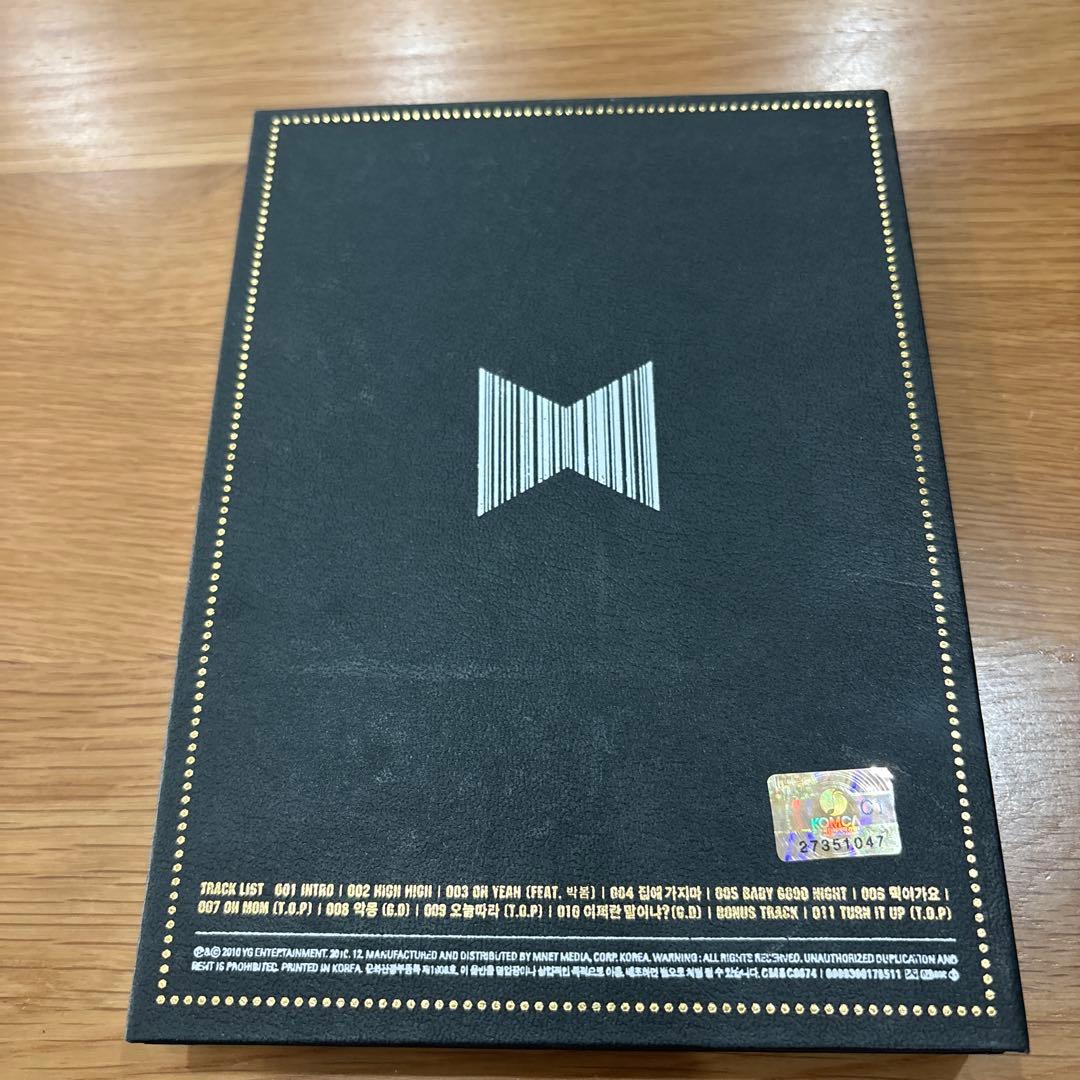 GD&TOP アルバム　韓国版