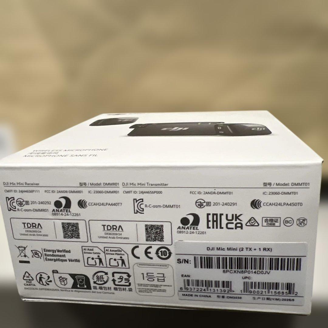 配信機器・PA機器・レコーディング機器 DJI Mic Mini (2 TX + 1 RX)