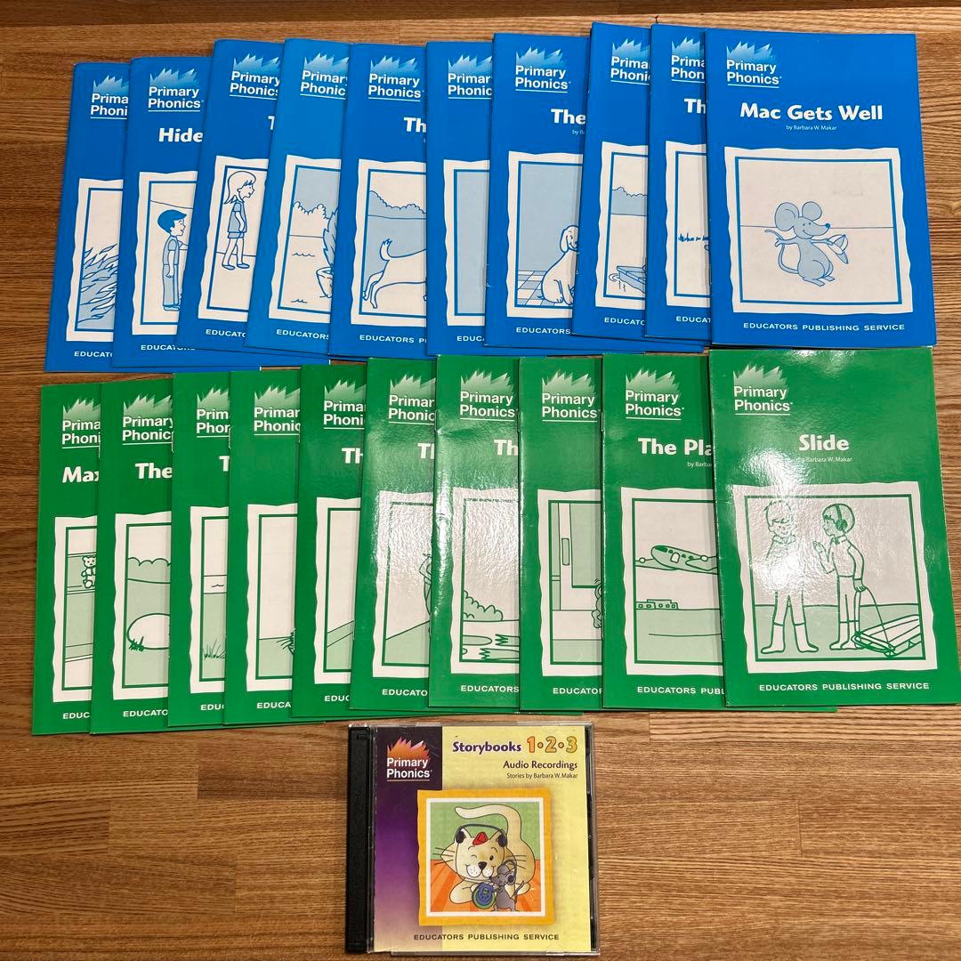 Primary phonics storybooks 20冊　CD 2枚