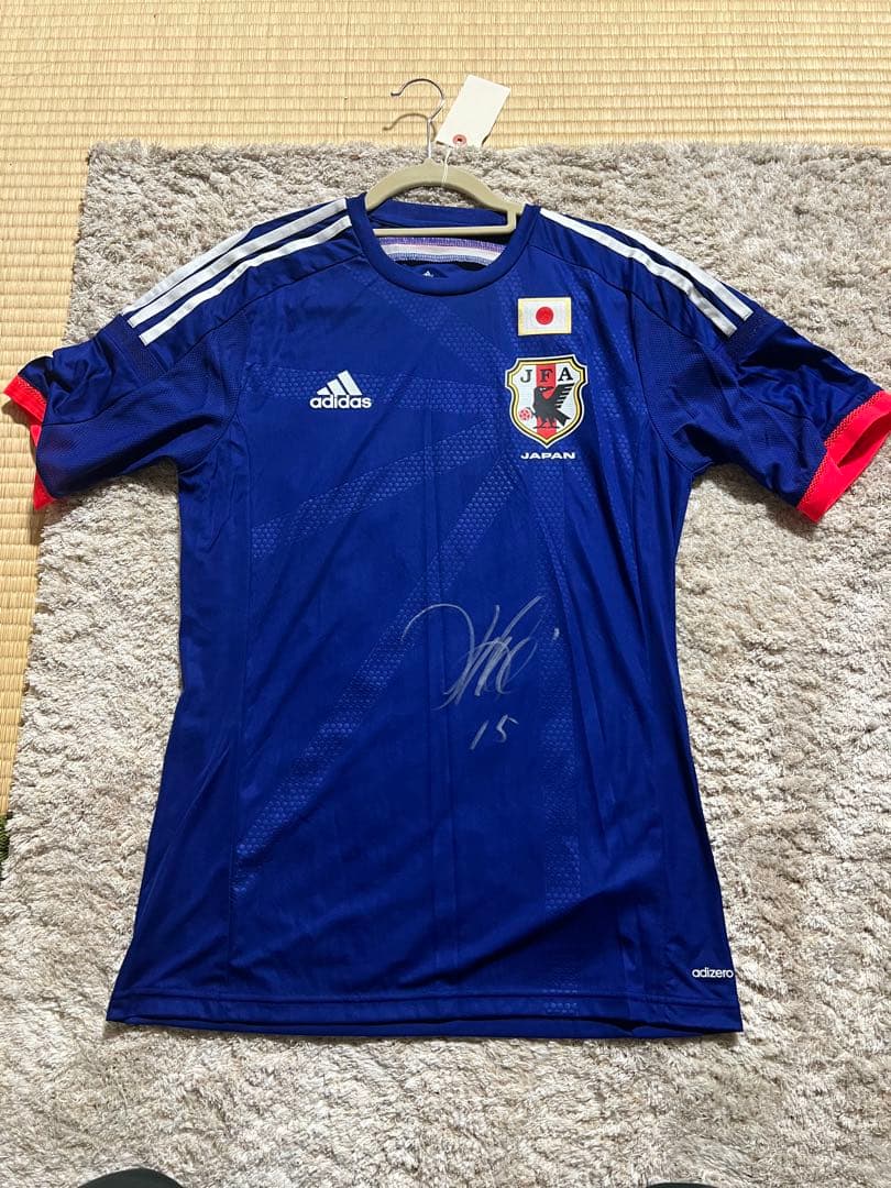 adidas サッカーユニフォーム日本代表 サイン入り