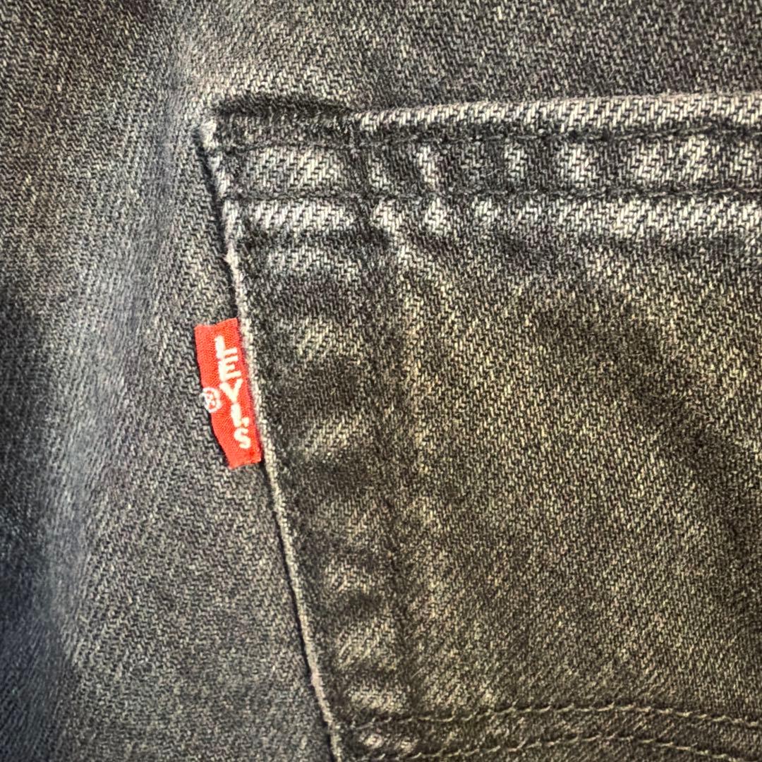 リーバイス 578 baggy W32 L30 ブラック フェード バギー