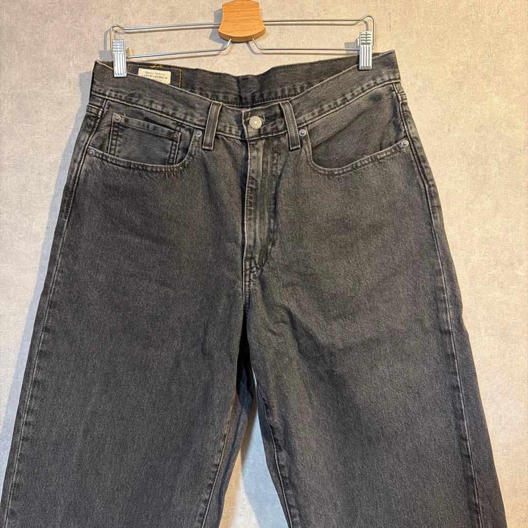 リーバイス 578 baggy W32 L30 ブラック フェード バギー