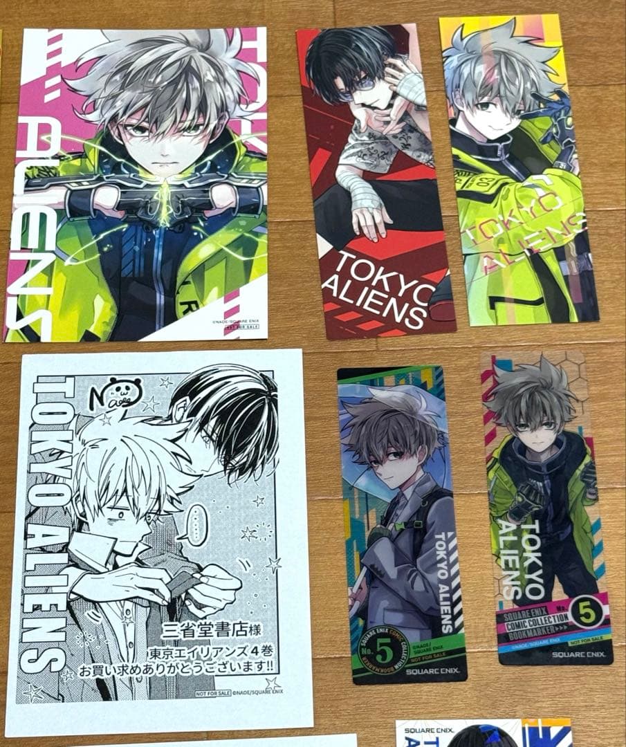 東京エイリアンズ　特典カード等　セット