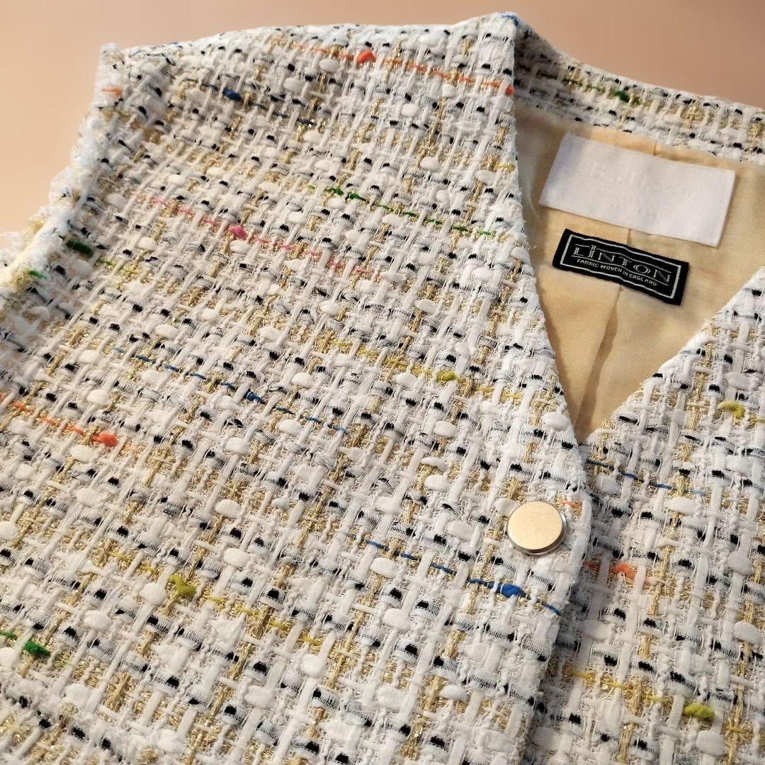 トゥモローランド　ballsey LINTON ツイードジレ　美品　66000円