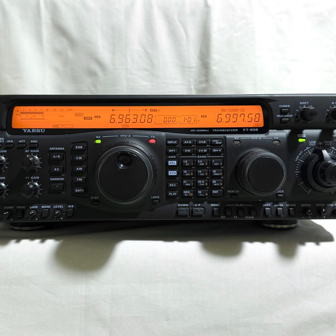 八重洲無線 HF〜50MHz帯 オールモードトランシーバー FT-920