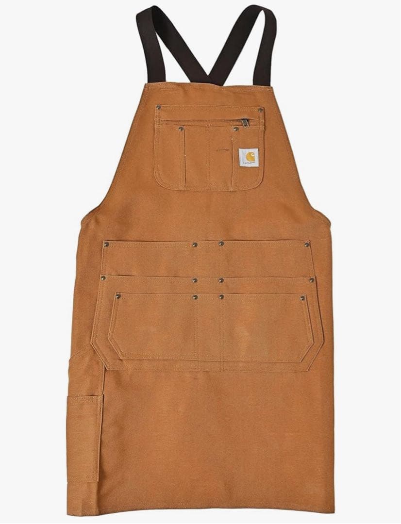 Carhartt カーハート ブラウン エプロン キャンバス たすき掛け ダック