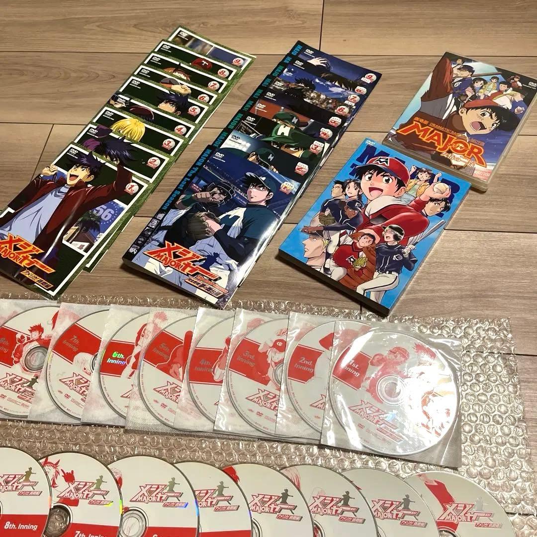 MAJOR メジャー DVD 夢の舞台編 アメリカ挑戦編 全巻セット 劇場版
