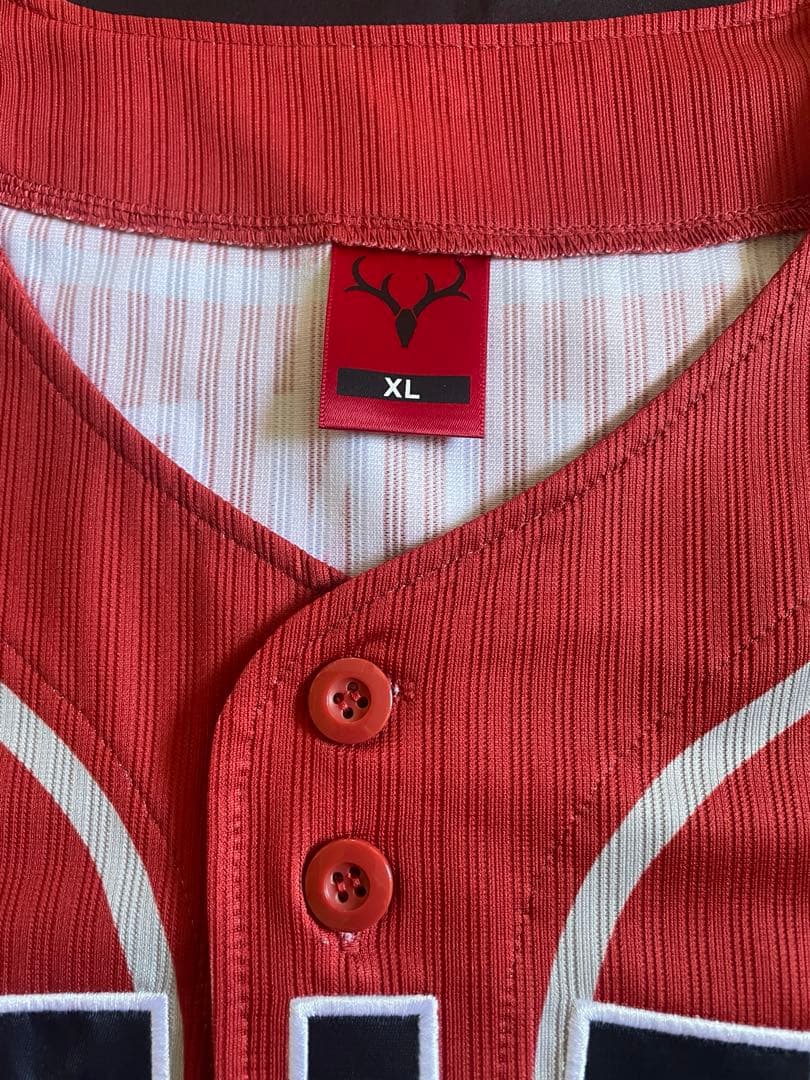 ANTLERS CHINEN 13 XL ベースボールシャツ
